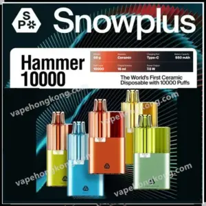 Snowplus Hammer Disposable Vape (10K Puffs)