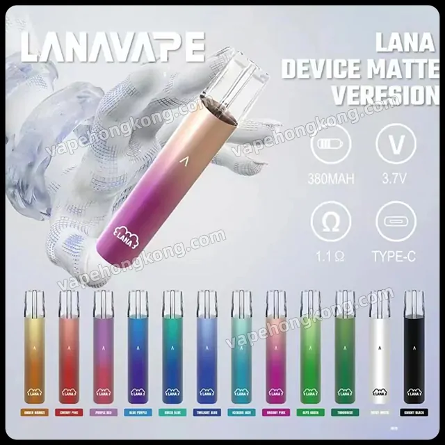 01 LANA Vape 1st Generation Device (380mAh, Type-C, Compatible with Major 1st Gen Pod Brands) - Image 1