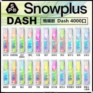 Snowplus Dash Disposable Vape | 4000 Puffs | Type-C Rechargeable (Jackson Wang Style) (Promo: Buy 5 Get 1 Free, Buy 10 Get 3 Free)