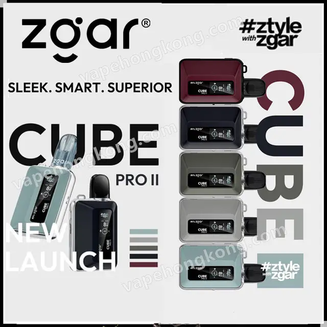 01 Zgar Pod Device Cube Pro II Vape Device (Relx Gen 4-6 Compatible) - Image 1