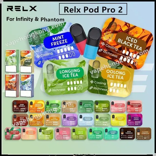 01 RELX Infinity Pro Pod 2 Gen 6 - English Version (Relx 4/5/6 Gen Compatible) - Image 1