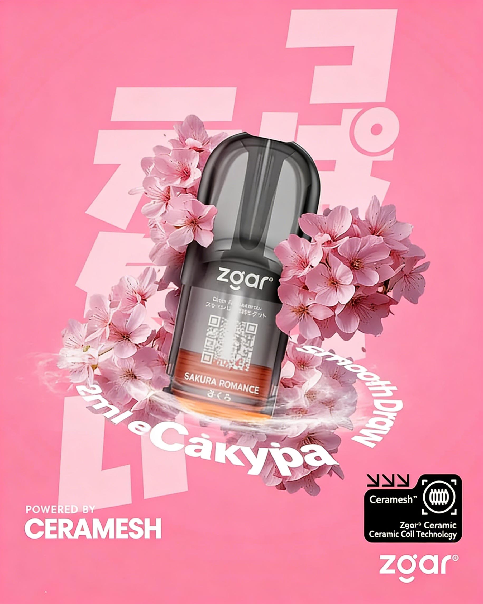 ZGAR GENKI IPPAI 6.0e Pods (Relx 4-6 Gen Compatible) (2 Pods/Pack) (Promo: Buy 5 Packs, Get 1 Free Zgar Nex Device) detail image 1