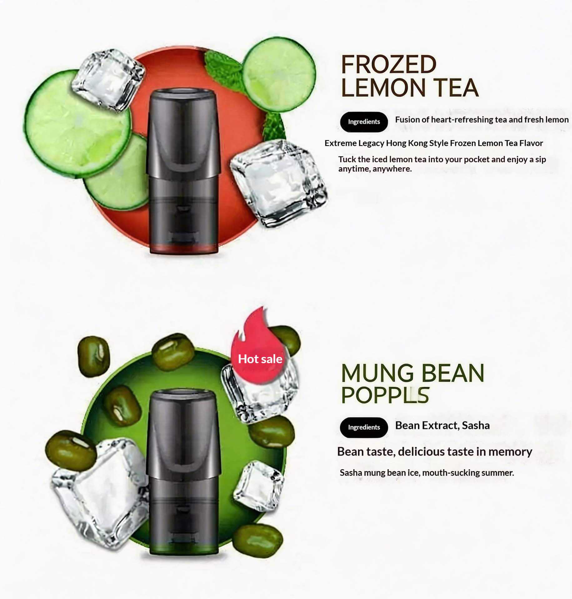 Relx Classic Generation 1 Pods (3-Pack) (Multiple Flavors) detail image 1
