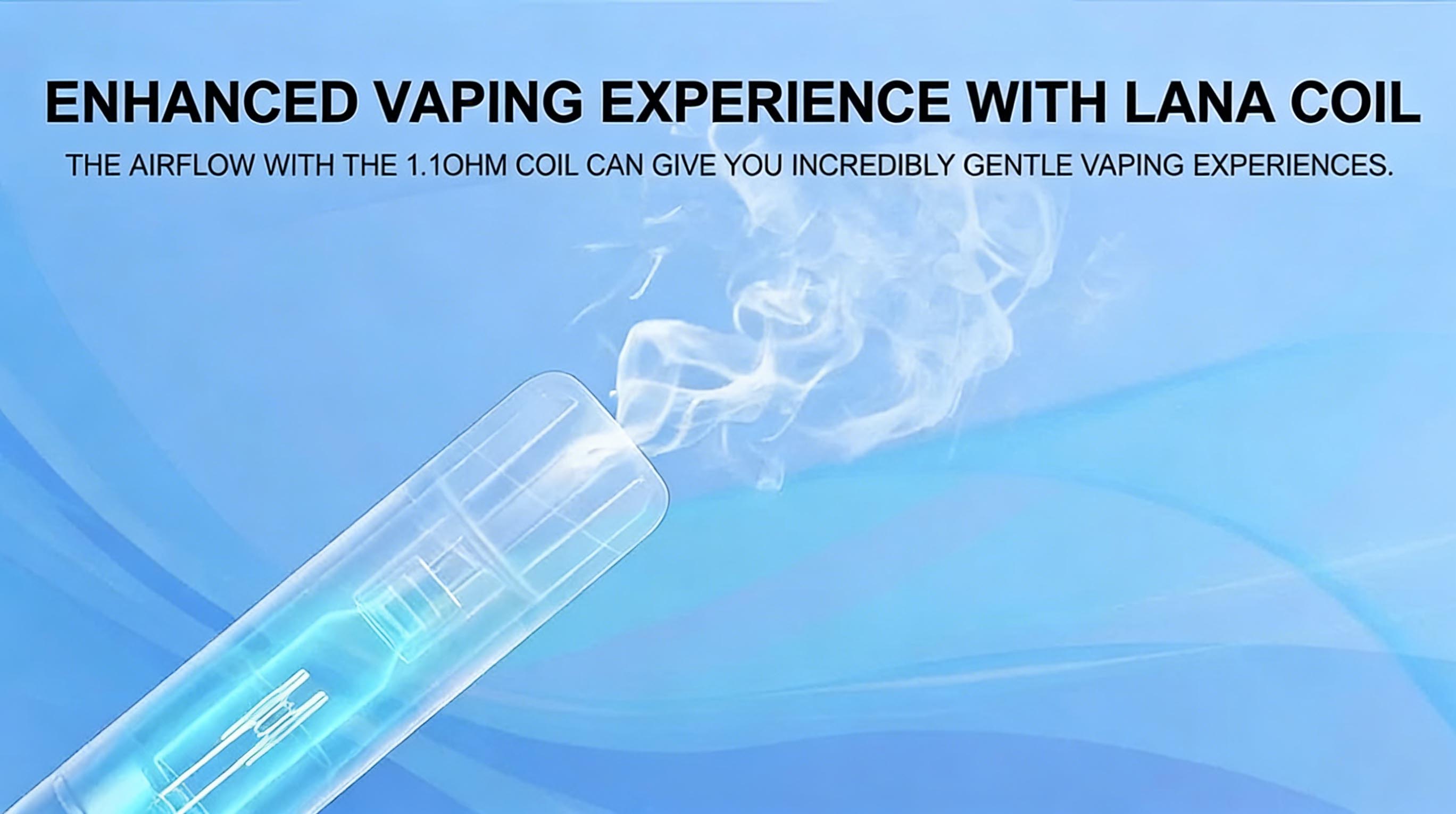 LANA Vape 1st Generation Device (380mAh, Type-C, Compatible with Major 1st Gen Pod Brands) detail image 3