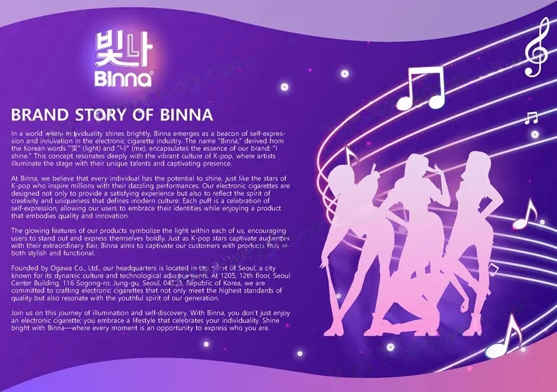 Binna Illuminated Vape Pods (Made in Korea) (RELX Gen 1 Compatible) (3 Pods/Pack) (Promo: Buy 5 Get 1 Free, Buy 10 Get 3 Free) detail image 3