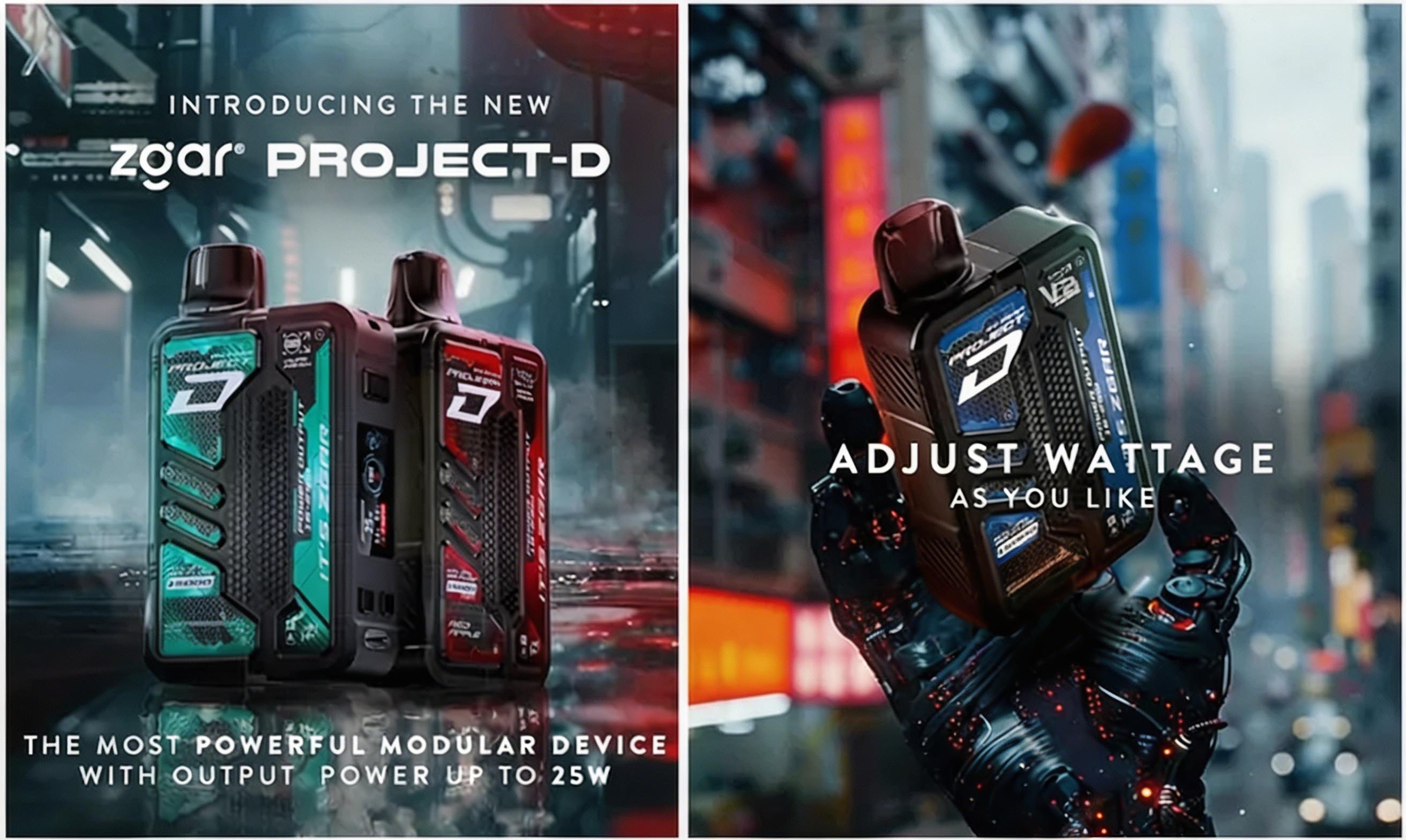ZGAR PROJECT-D Pod System (15000 Puffs) (700mAh) (Adjustable 11W/25W Output) (MTL & DTL Dual Mode) (Promo: Buy 5 Packs, Get 1 Free Device) detail image 4