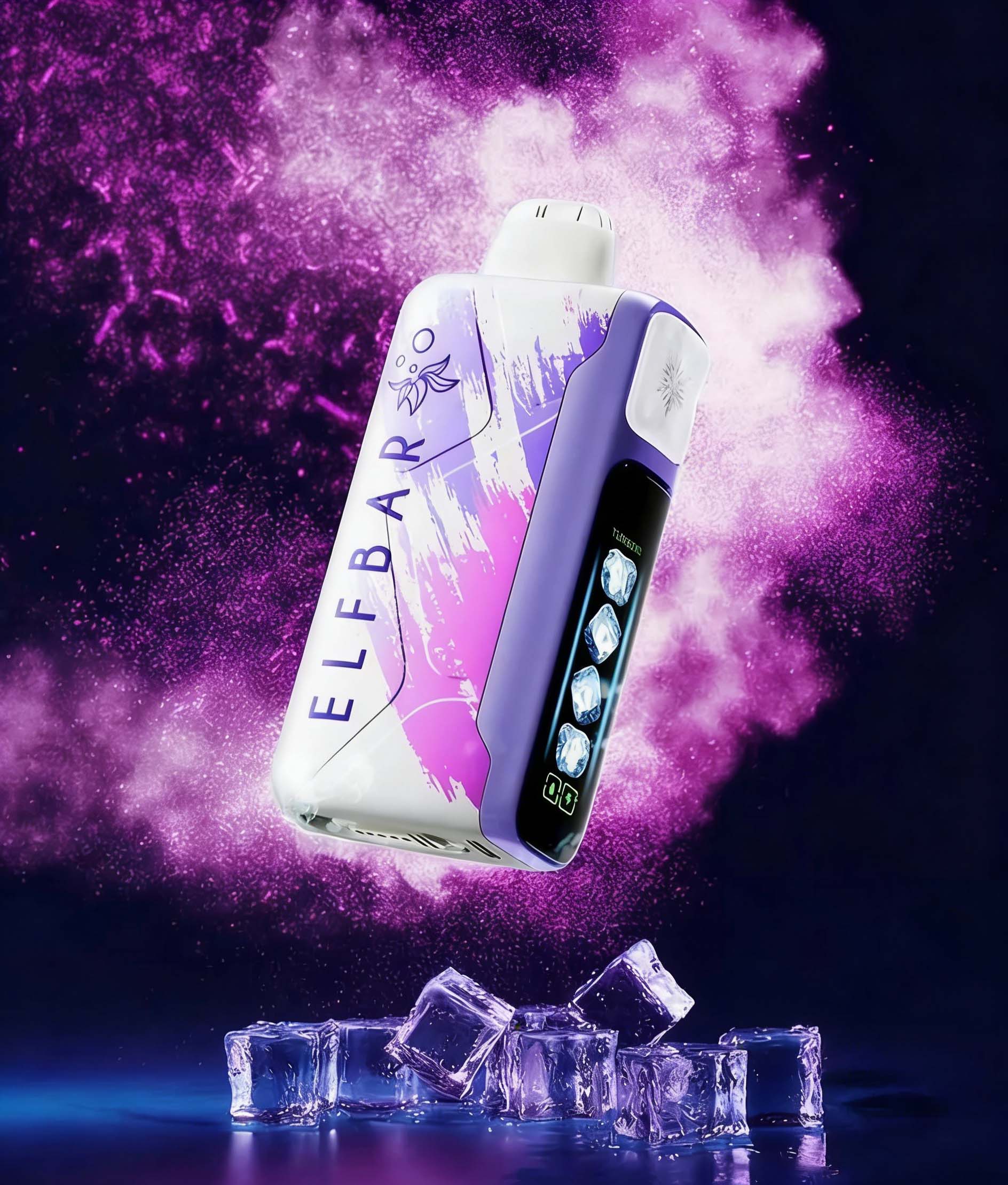 Elfbar Ice King 40K Puffs Disposable Vape (Coolness/Power/Airflow Adjustment) (Promo: Buy 5 Get 1, Buy 10 Get 3) detail image 4