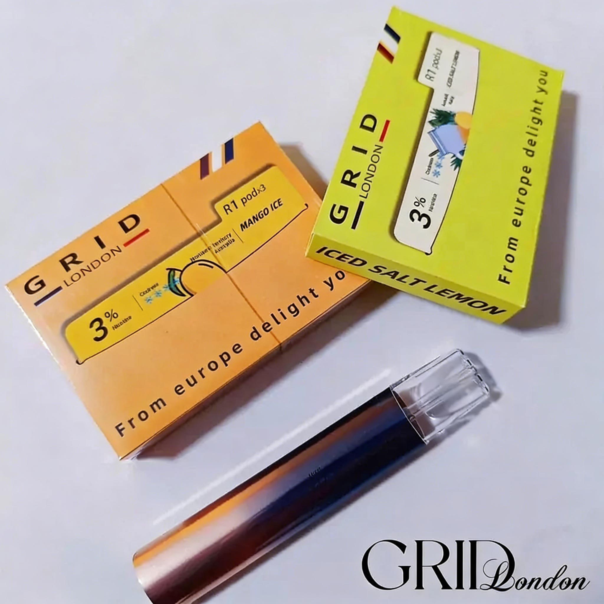 GRID Pods (3 Pods Pack @ 600 Puffs) 1st Gen (Buy 15 Boxes, Get 1 Free GRID Device) detail image 4