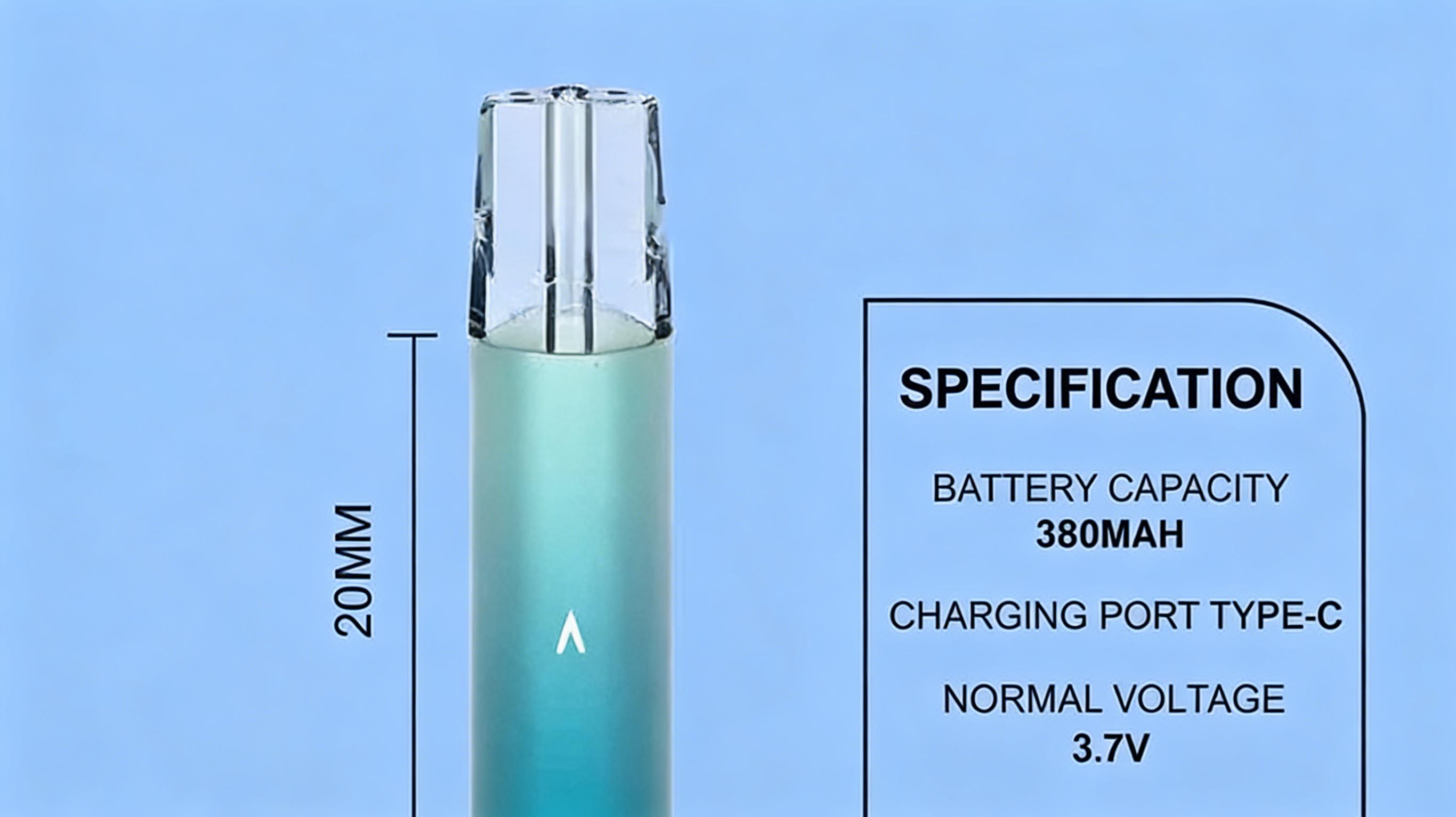 LANA Vape 1st Generation Device (380mAh, Type-C, Compatible with Major 1st Gen Pod Brands) detail image 4