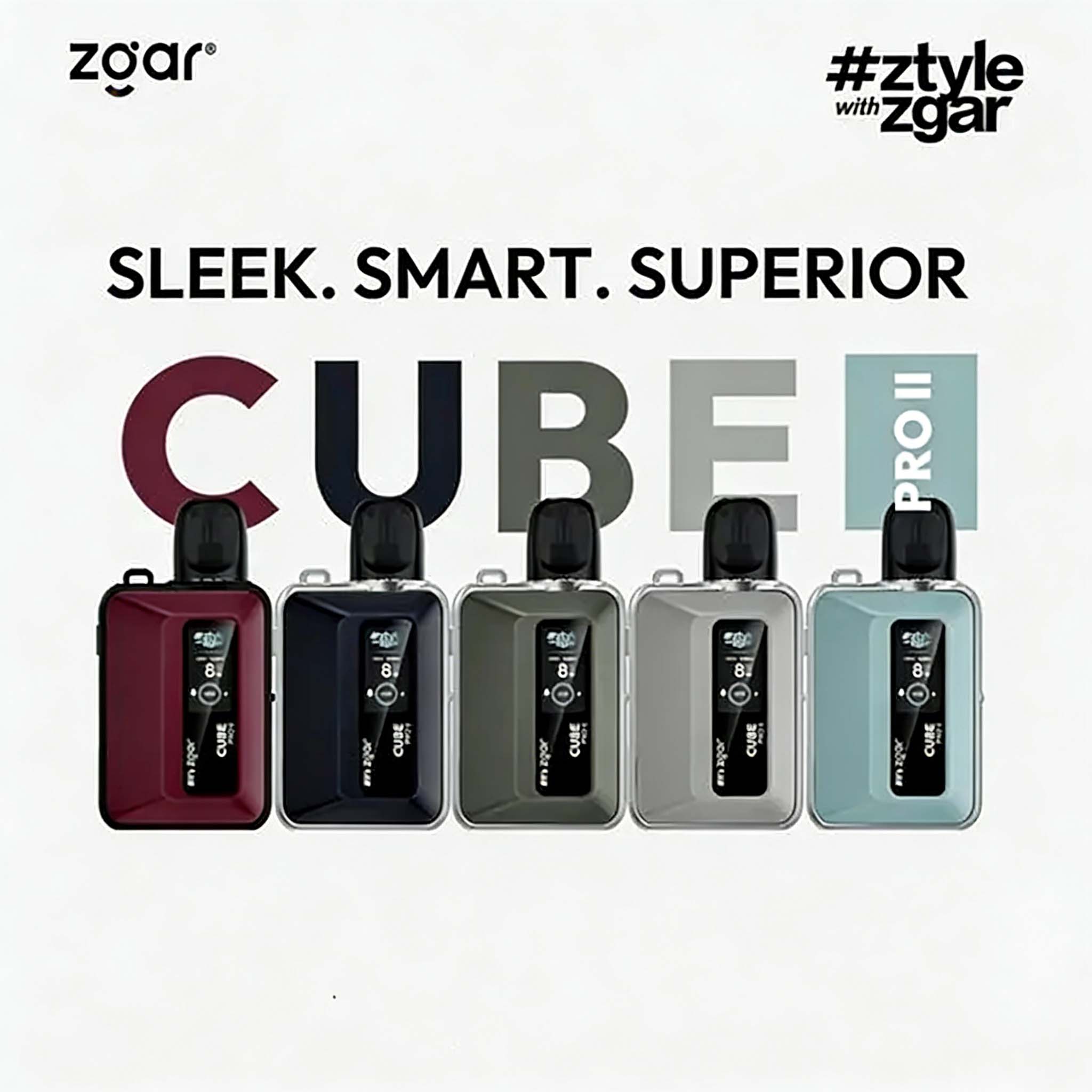 Zgar Pod Device Cube Pro II Vape Device (Relx Gen 4-6 Compatible) detail image 5