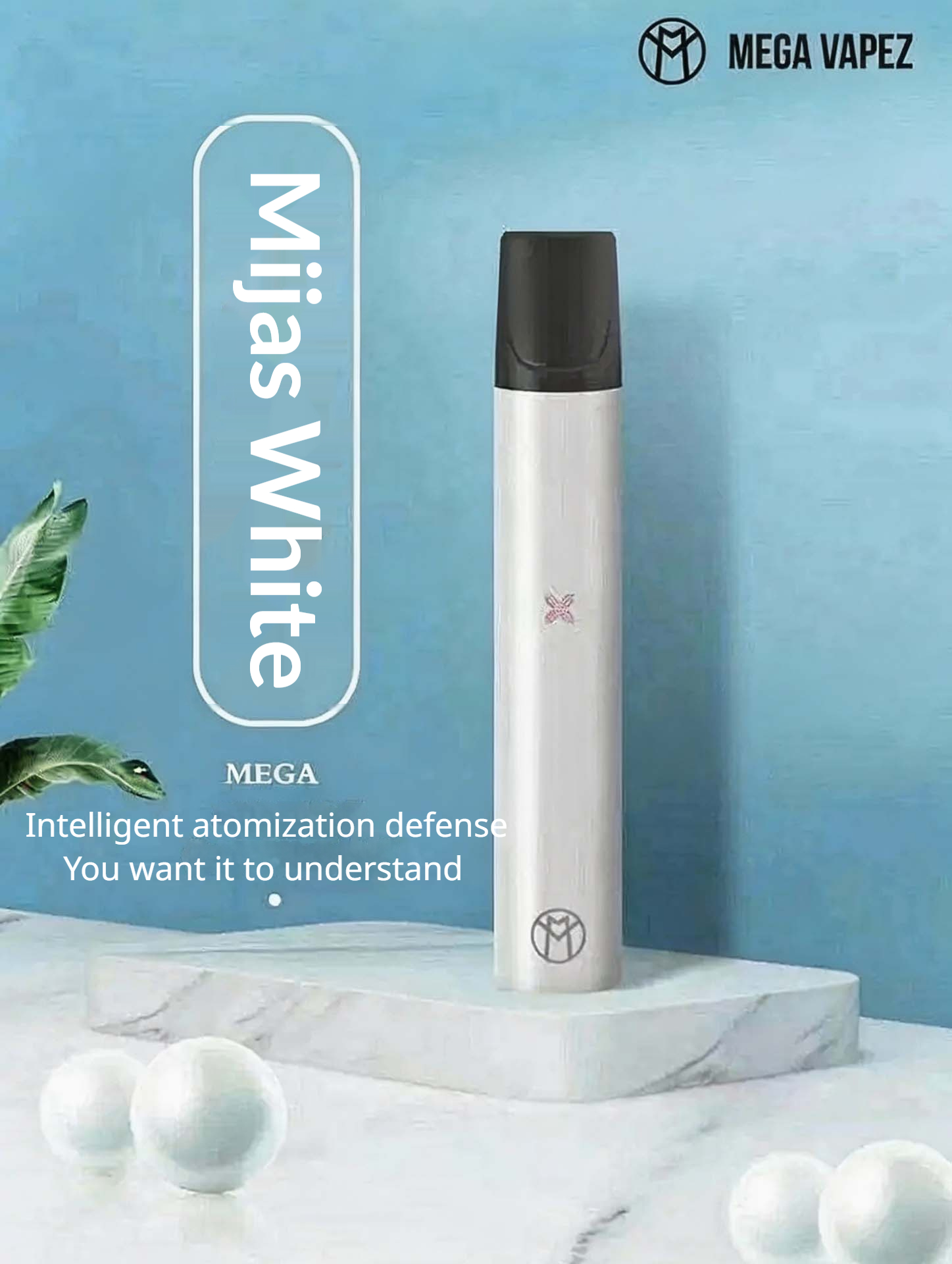 Mega Vapez 2nd Gen Upgraded Smart Vape Pen (Big Vapor) (Relx Gen 1 Compatible) (Device x1 + Type-C Cable x1) detail image 5