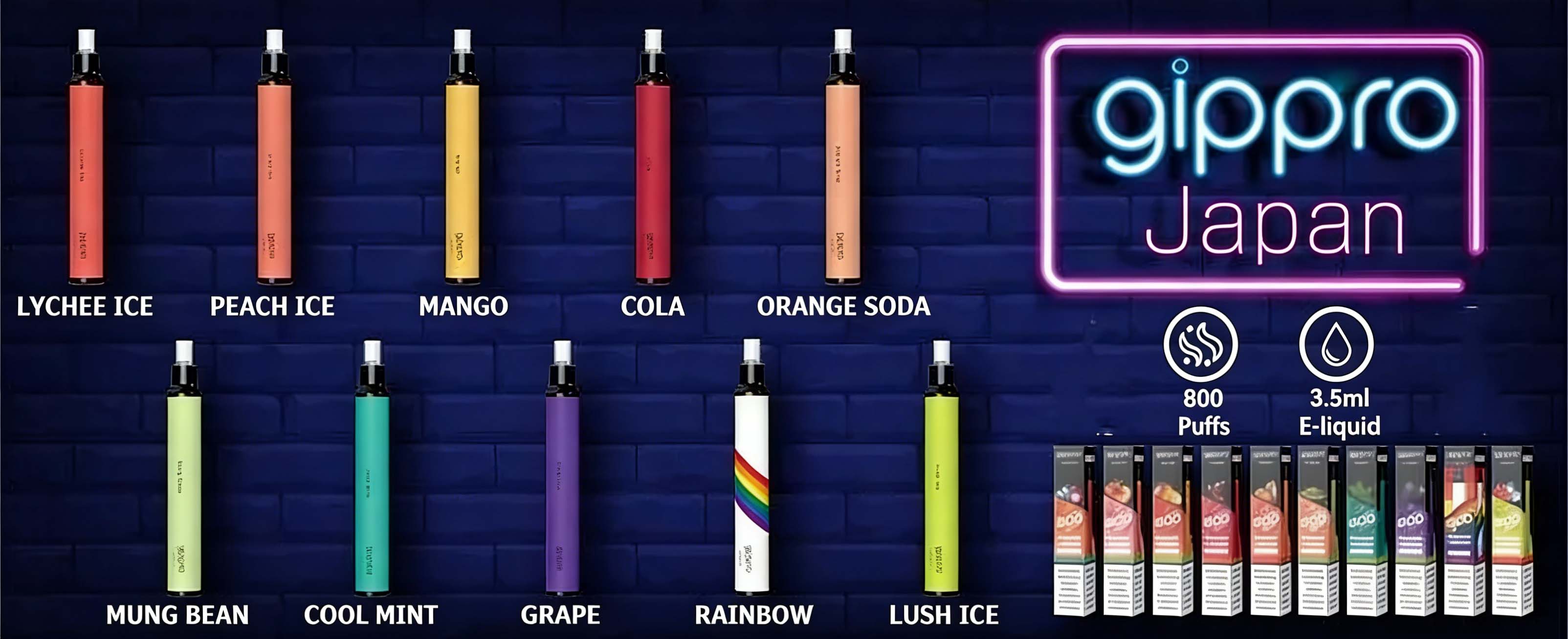 Gippro Bloko Neo Disposable Vape (800 Puffs) (Multiple Flavors) detail image 7