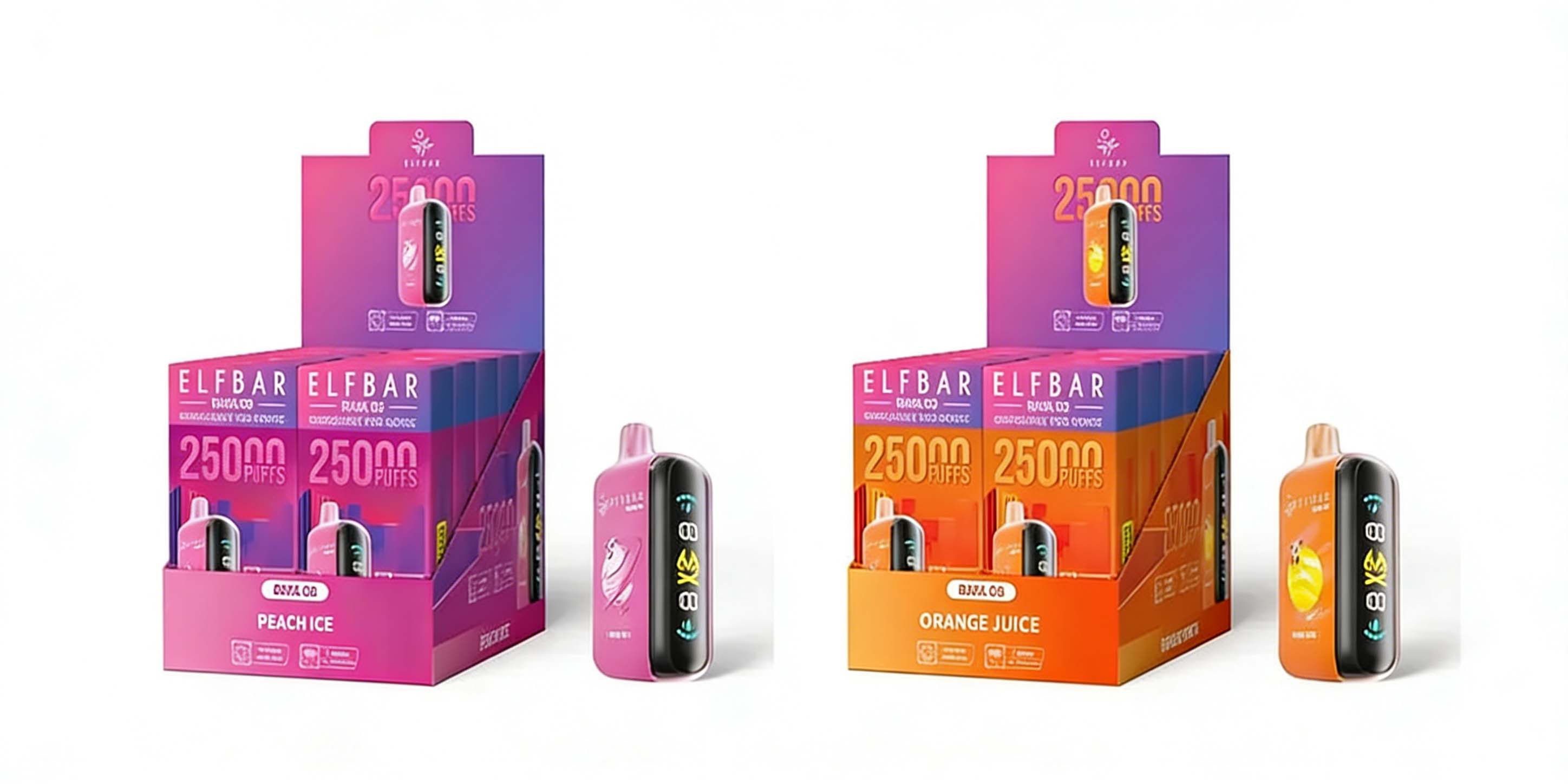 Elfbar Raya D3 25000 Puffs Disposable Vape (3 Power Modes) (850mAh) (Rechargeable) (Promo: Buy 5 Get 1 Free, Buy 10 Get 3 Free) detail image 7