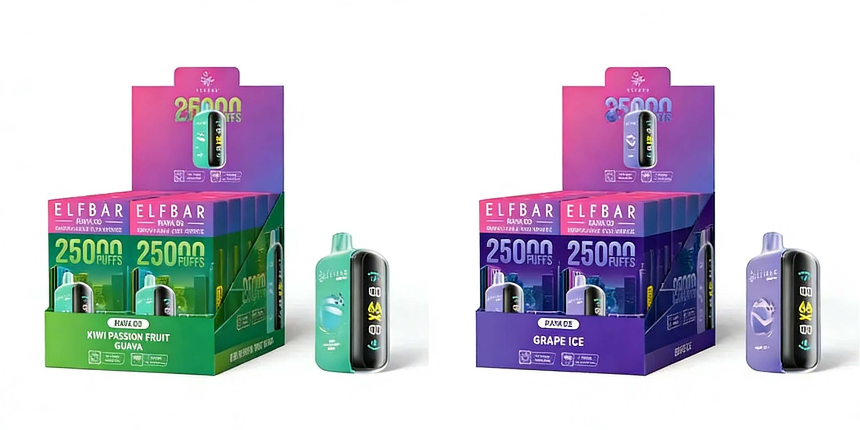 Elfbar Raya D3 25000 Puffs Disposable Vape (3 Power Modes) (850mAh) (Rechargeable) (Promo: Buy 5 Get 1 Free, Buy 10 Get 3 Free) detail image 9