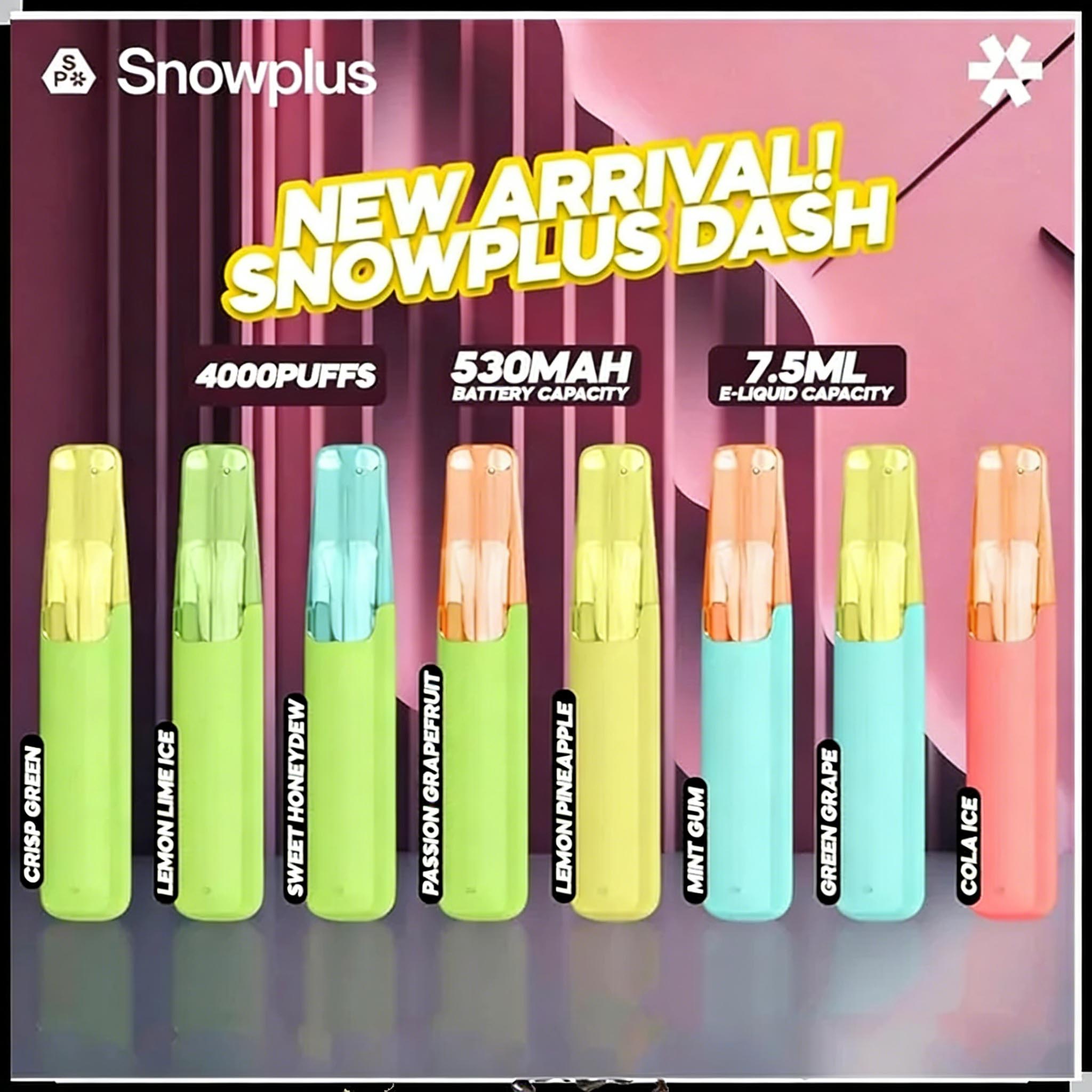 Snowplus Dash Disposable Vape | 4000 Puffs | Type-C Rechargeable (Jackson Wang Style) (Promo: Buy 5 Get 1 Free, Buy 10 Get 3 Free) detail image 10