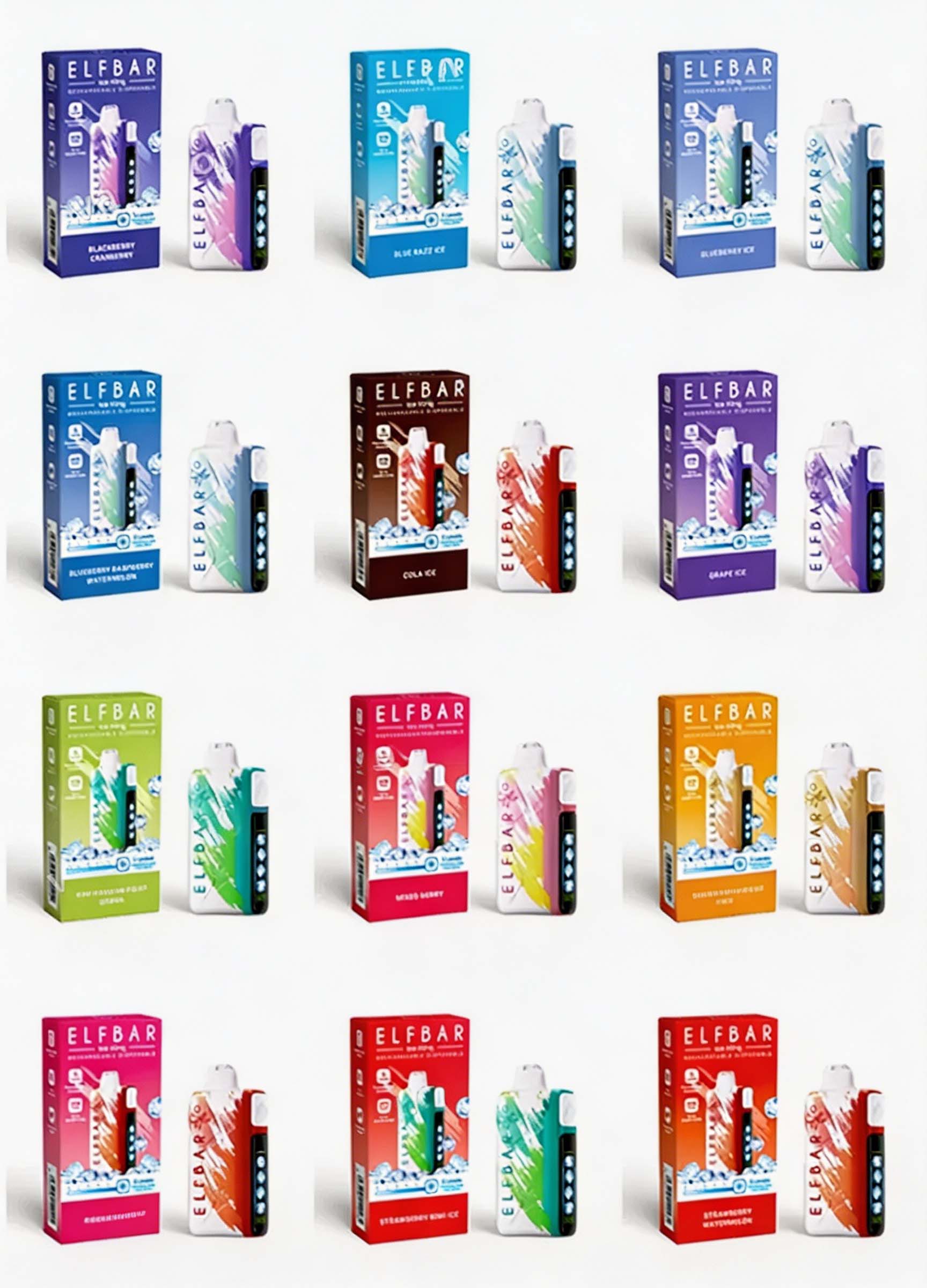 Elfbar Ice King 40K Puffs Disposable Vape (Coolness/Power/Airflow Adjustment) (Promo: Buy 5 Get 1, Buy 10 Get 3) detail image 11