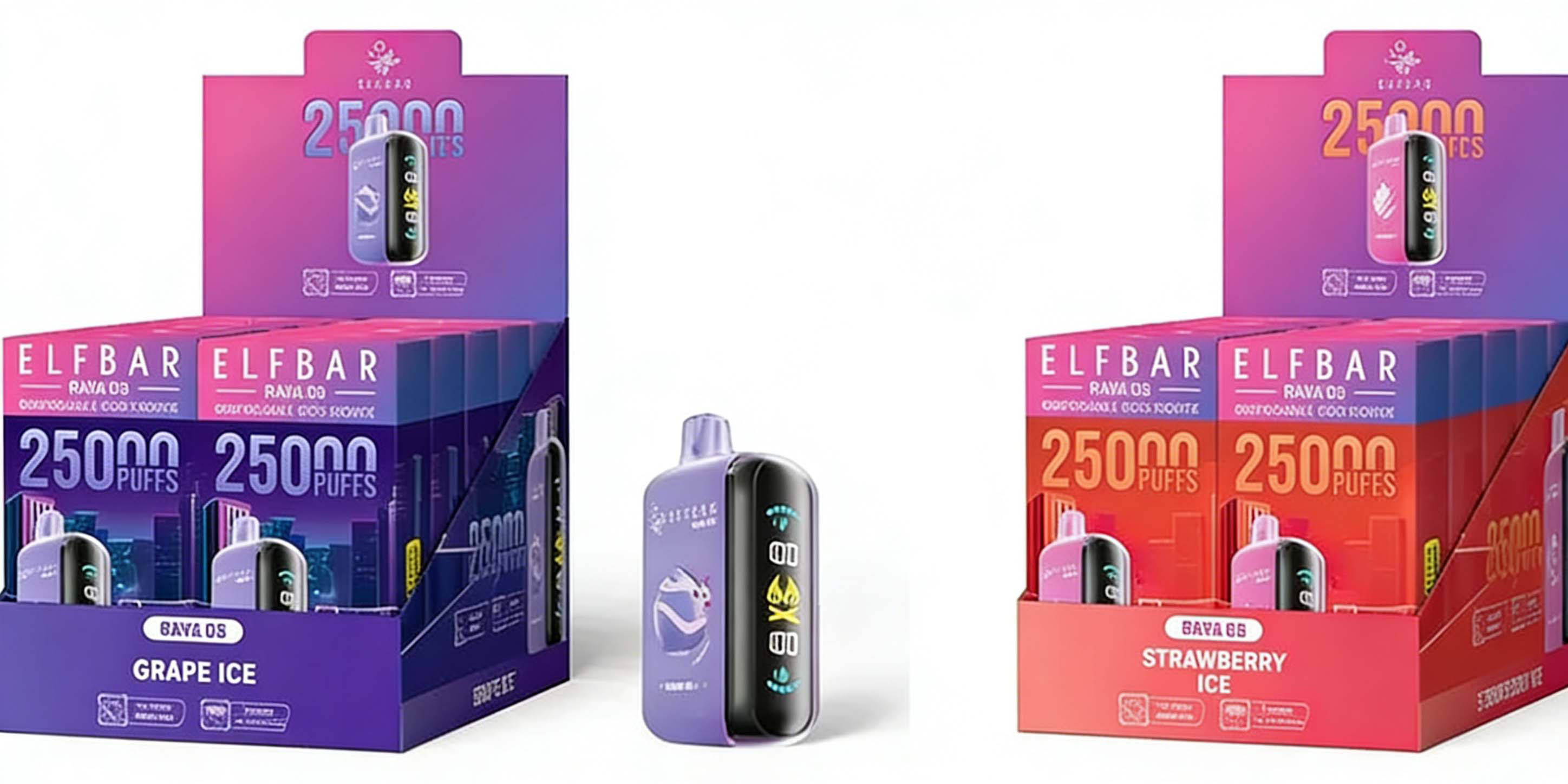 Elfbar Raya D3 25000 Puffs Disposable Vape (3 Power Modes) (850mAh) (Rechargeable) (Promo: Buy 5 Get 1 Free, Buy 10 Get 3 Free) detail image 14